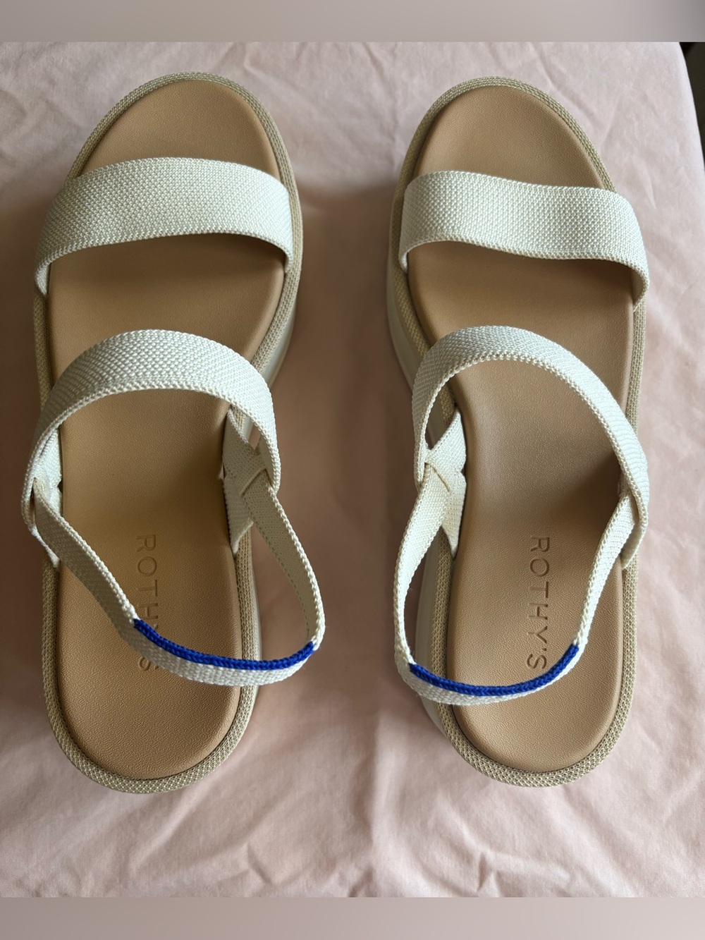 Rothy's Cream Sandals